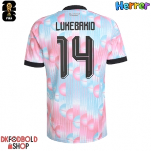 Belgien Dodi Lukebakio #14 Udebanetrøje VM 2026 Kort ærmer